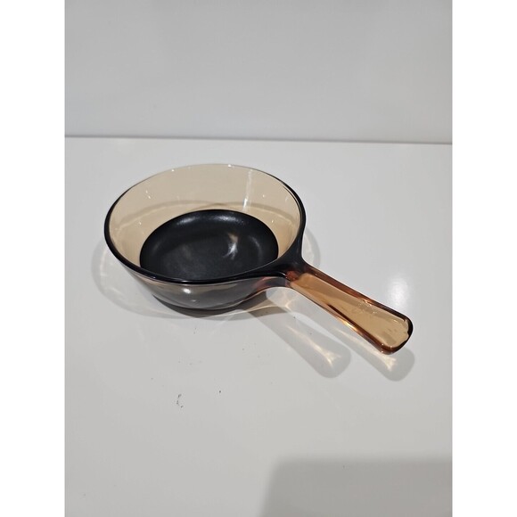 Vision Corning Ware USA Cookware Amber 0.5L Glass Non-stick Saucepan - Picture 2 of 6